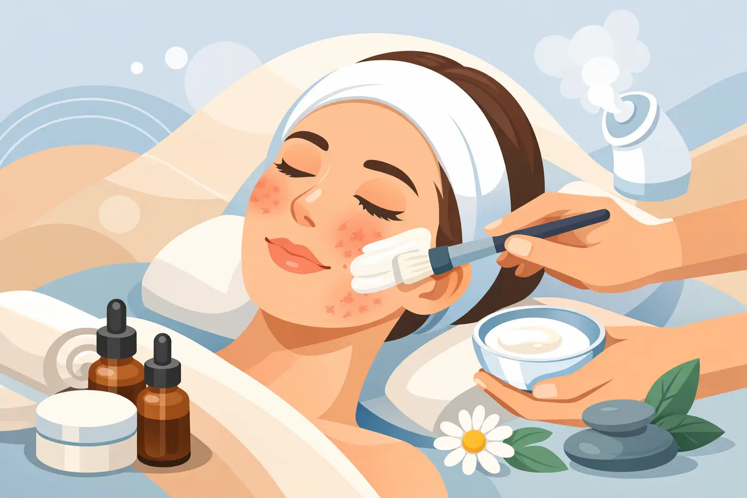 Best Facial for Rosacea Prone Skin