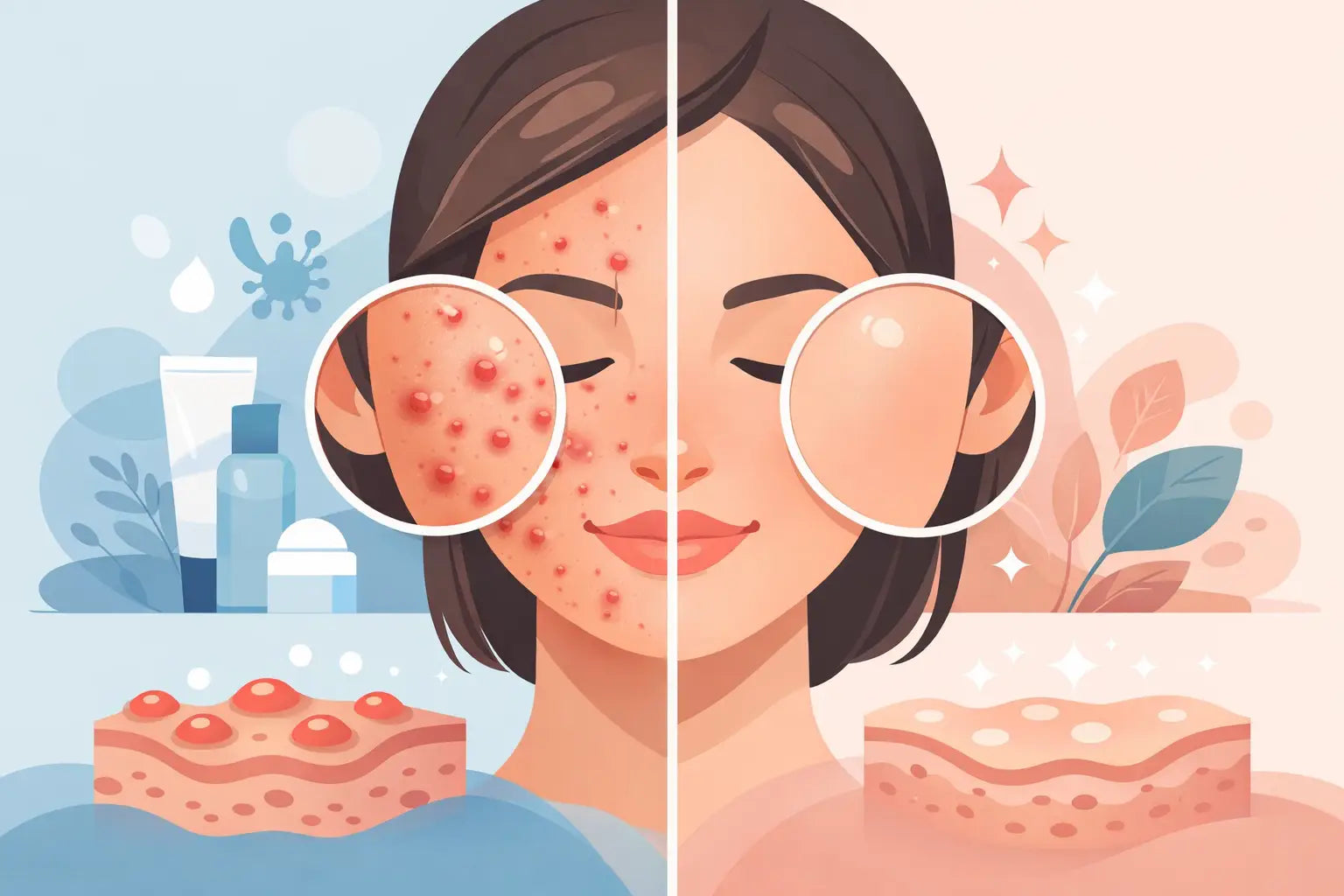 Acne Treatment Before and After Results
