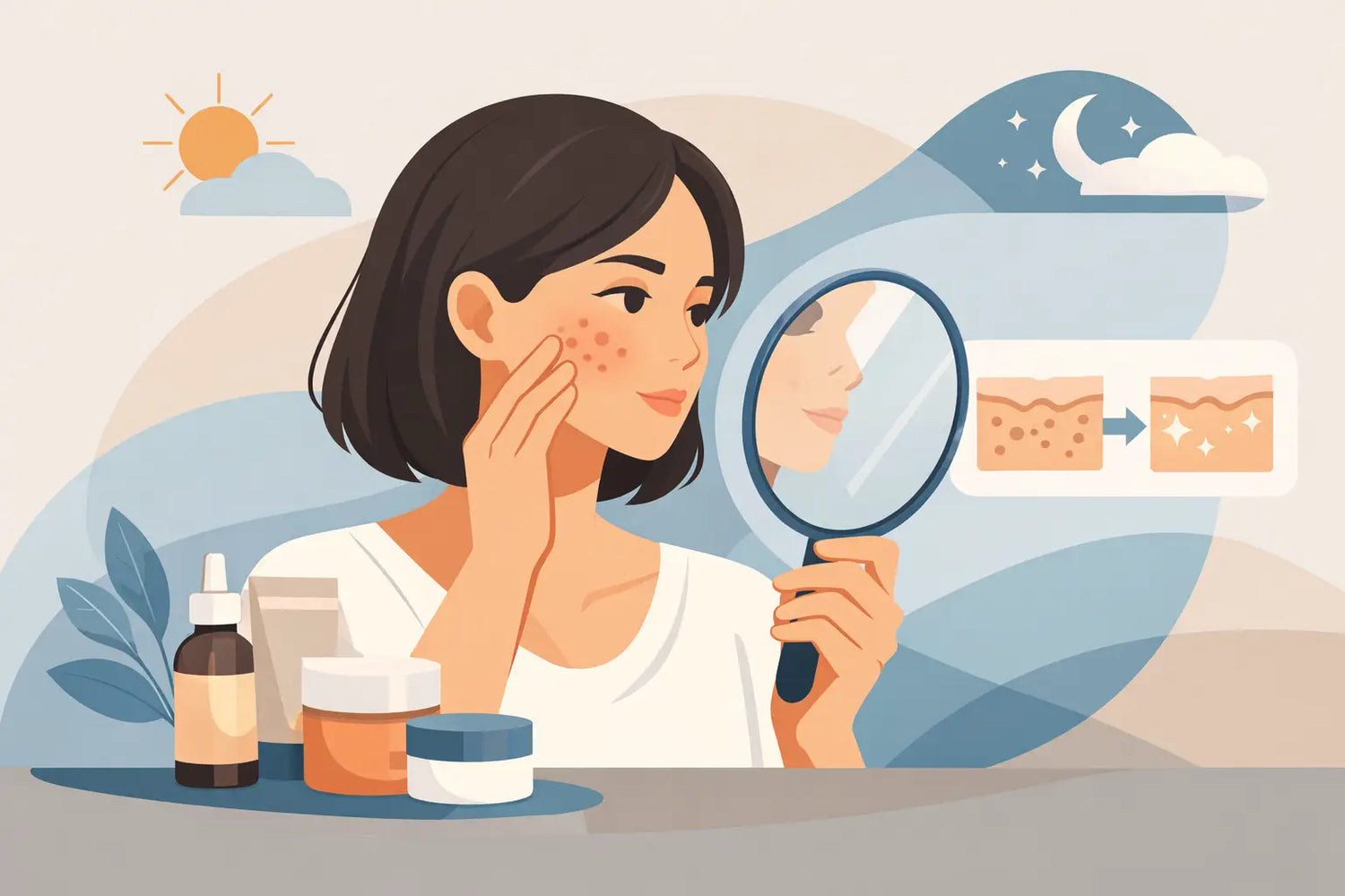 How to Fade Post Acne Marks Without Overdoing It