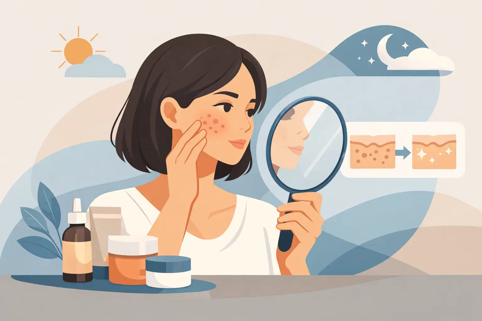 How to Fade Post Acne Marks Without Overdoing It