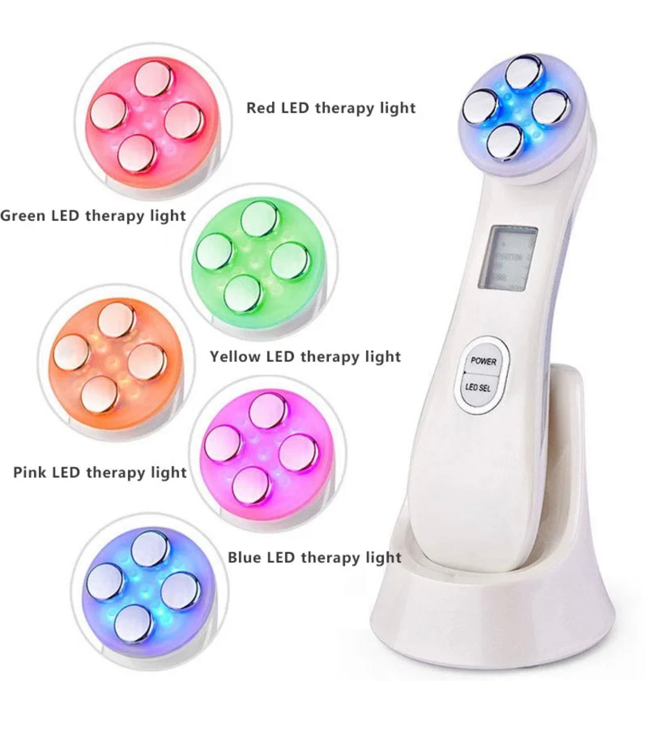 LED Facial Lifting Massager RF&amp;EMS Instrument