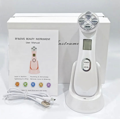 LED Facial Lifting Massager RF&amp;EMS Instrument